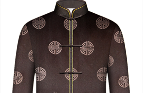 留祥皱系列唐装